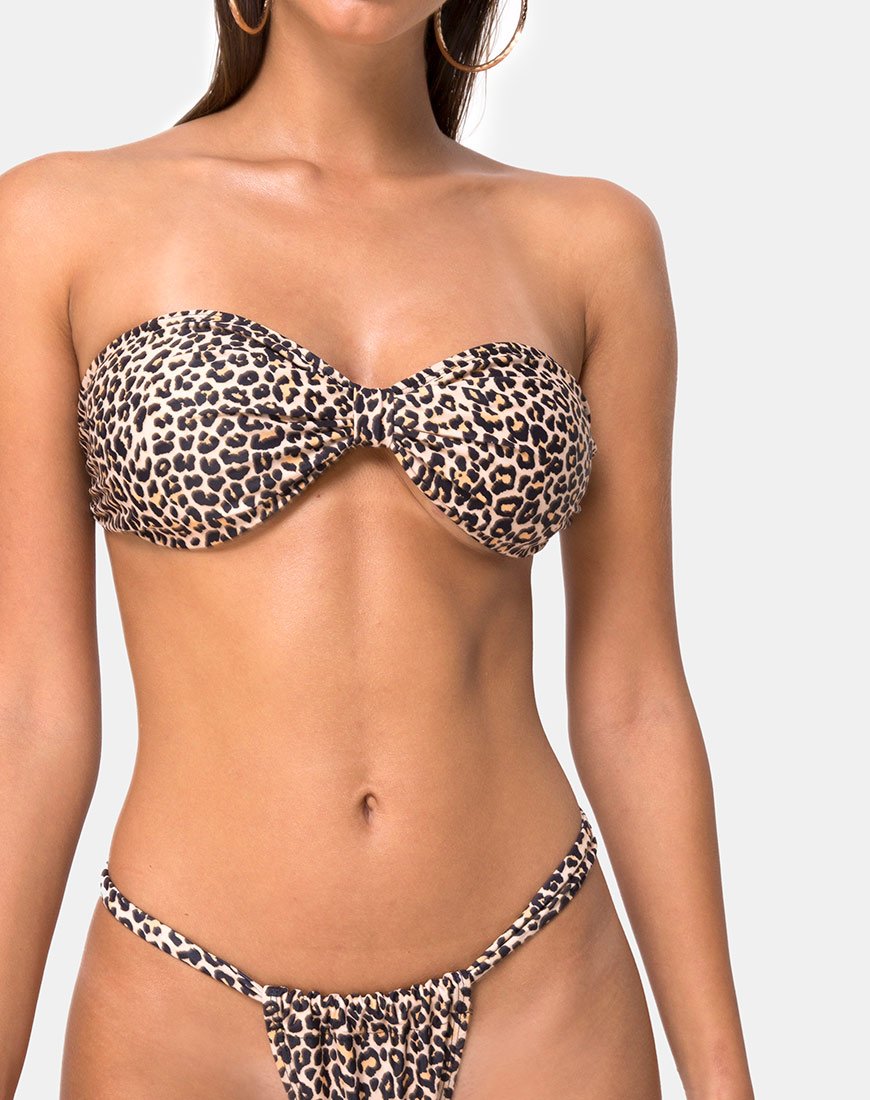 Immagine di Nevada Bikini Top in Rar Leopard