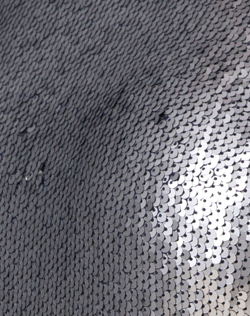 Immagine di Nix Corpetto in scaglie di pesce opaco Argento