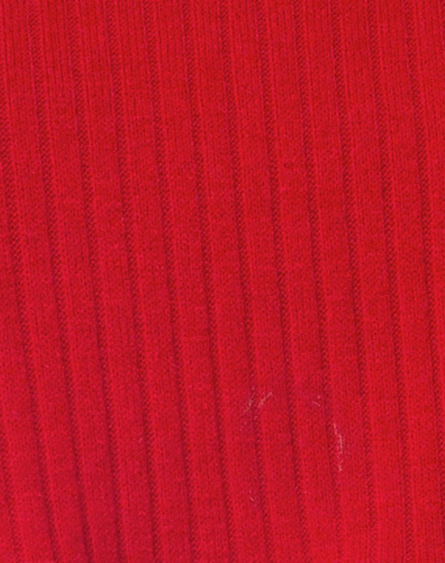 Immagine di Nizer - Maglia a collo alto in rosso