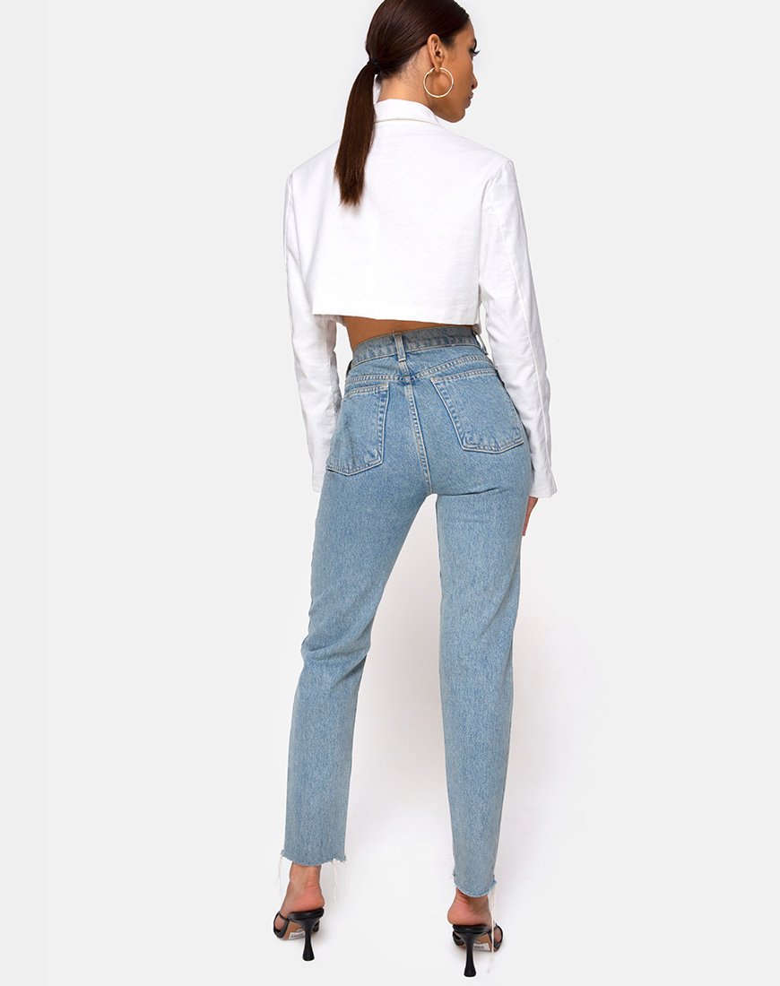 Immagine di Noly Cropped Blazer in Avorio