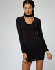 Immagine di Nymphea Bodycon Dress in nero