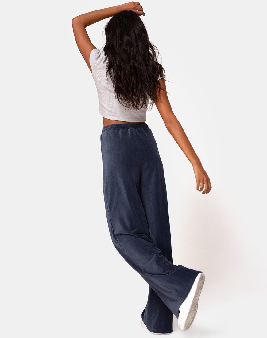 Immagine di Obeli Pantaloni in costina Charcoal