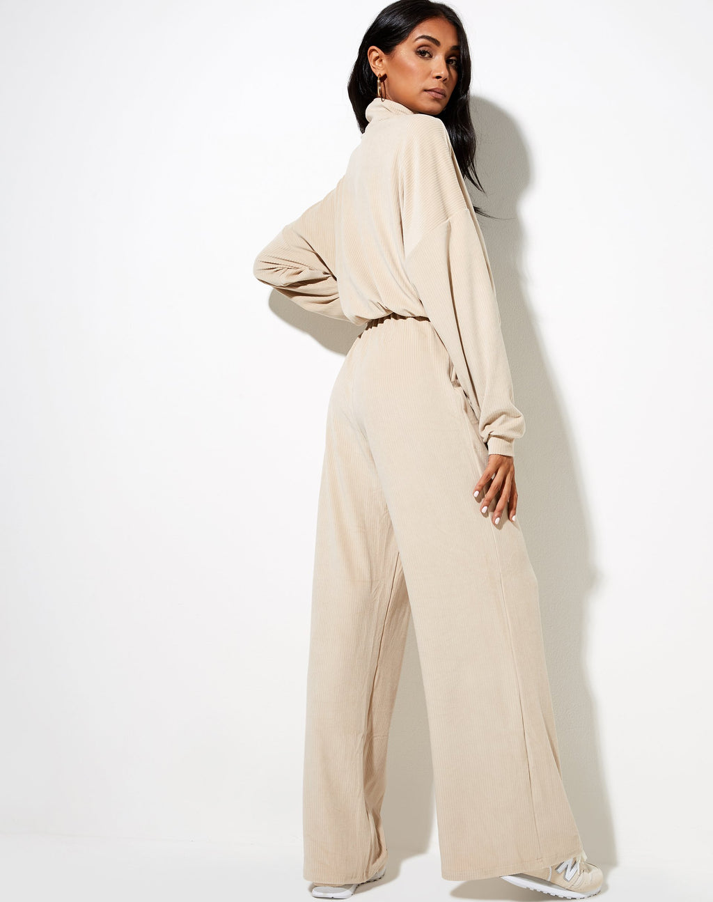 Pantaloni Obeli con ricamo 'Saint' beige neutro