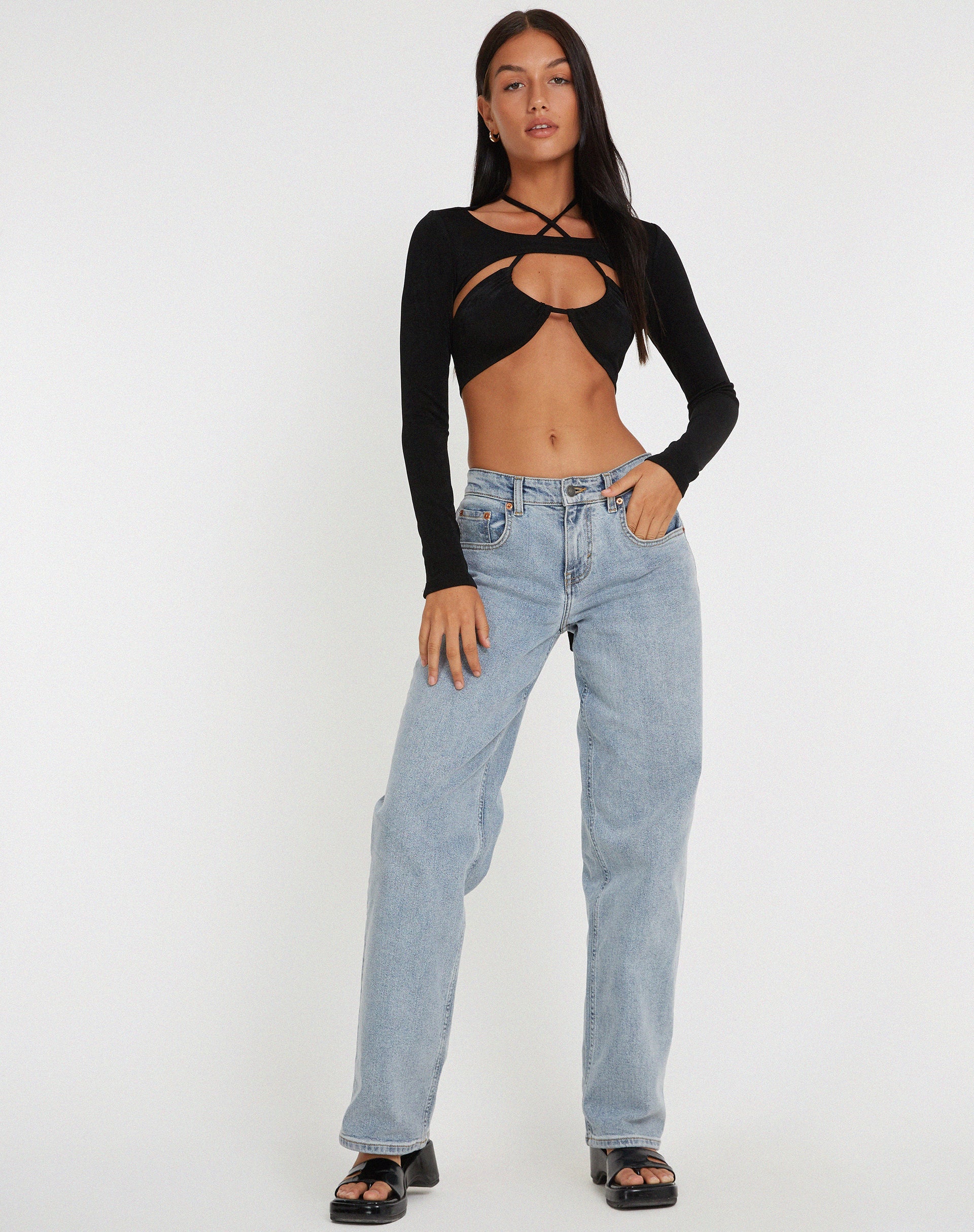 Immagine di Ofir Crop Top in nero
