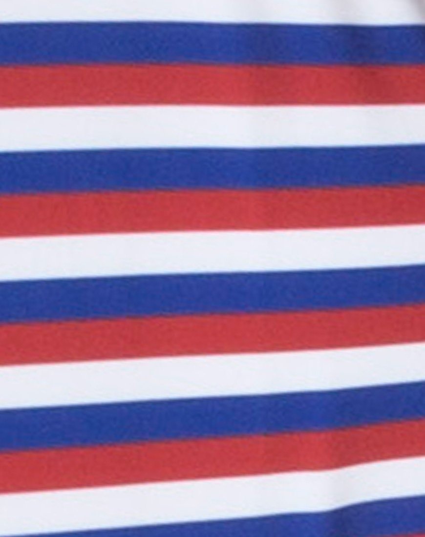Immagine di Olivia - Costume da bagno a righe triple