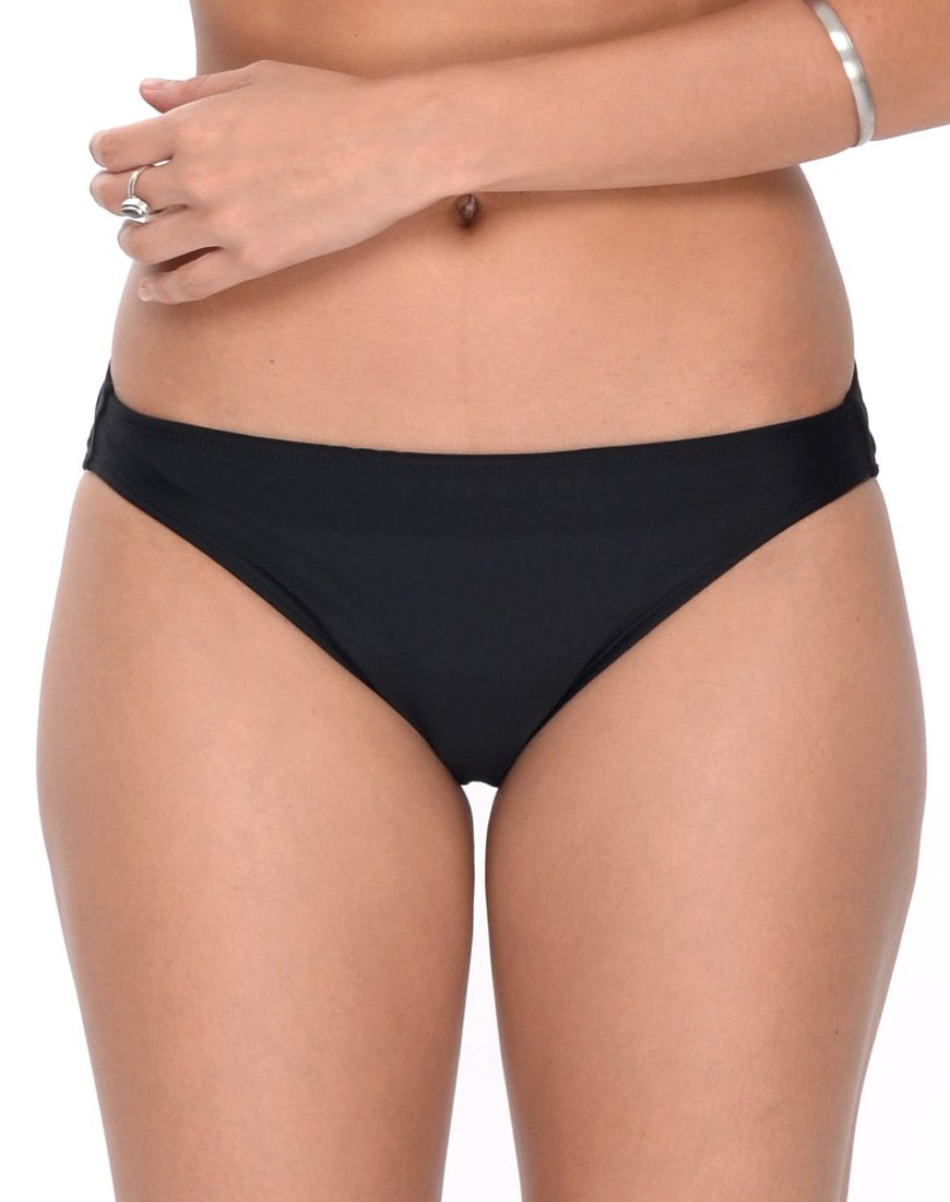 Immagine di On Point Bikini Bottoms in Flaming Skies Nero