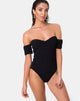 Immagine di Ona Swimsuit in Crinkle Rib Nero