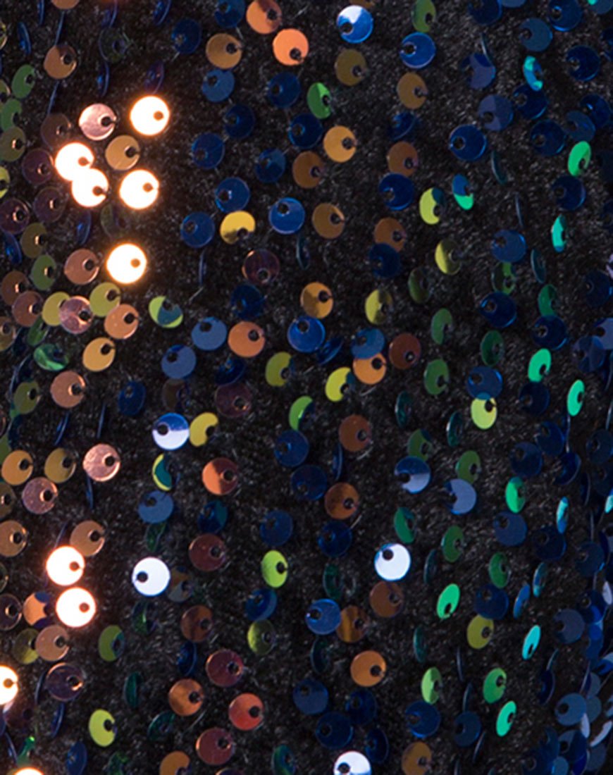 Immagine del corpetto Tamera in paillettes Prism Shine