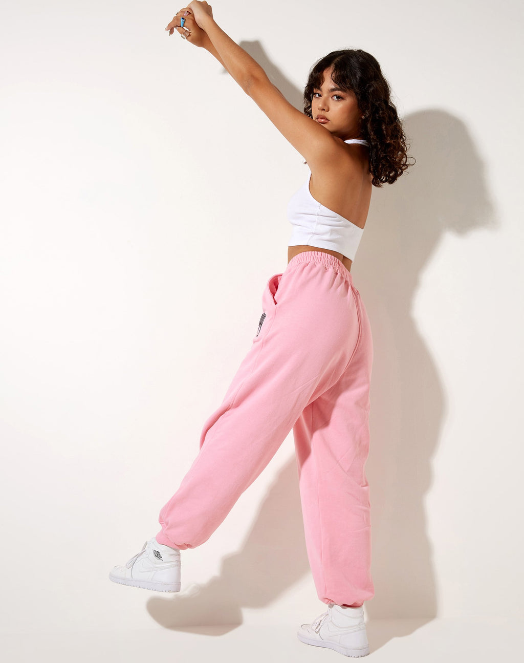Roider Jogger in rosa peonia Niente di personale