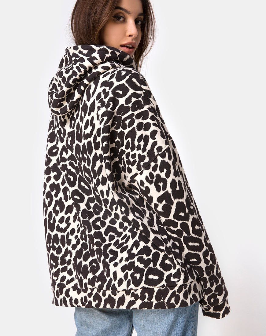 Immagine della felpa con cappuccio Oversize in Jaguar Oversize