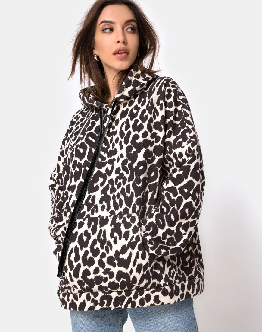 Immagine della felpa con cappuccio Oversize in Jaguar Oversize