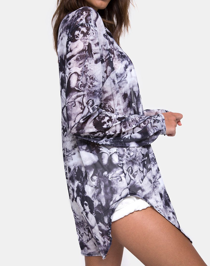 Immagine della camicia Oxford in maglia Cherubino