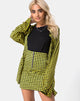 Immagine di Camicia Oxford in Gingham Medio Giallo