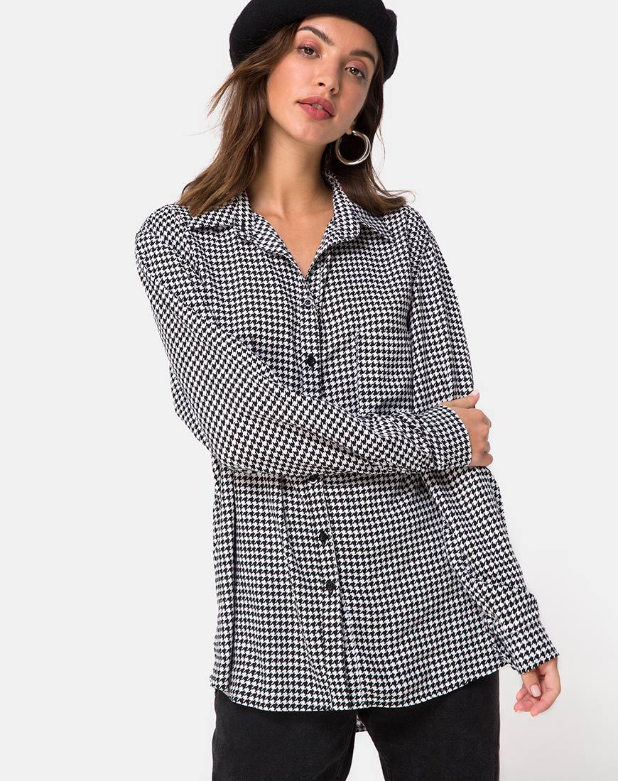 Immagine della camicia Oxford in Dogtooth