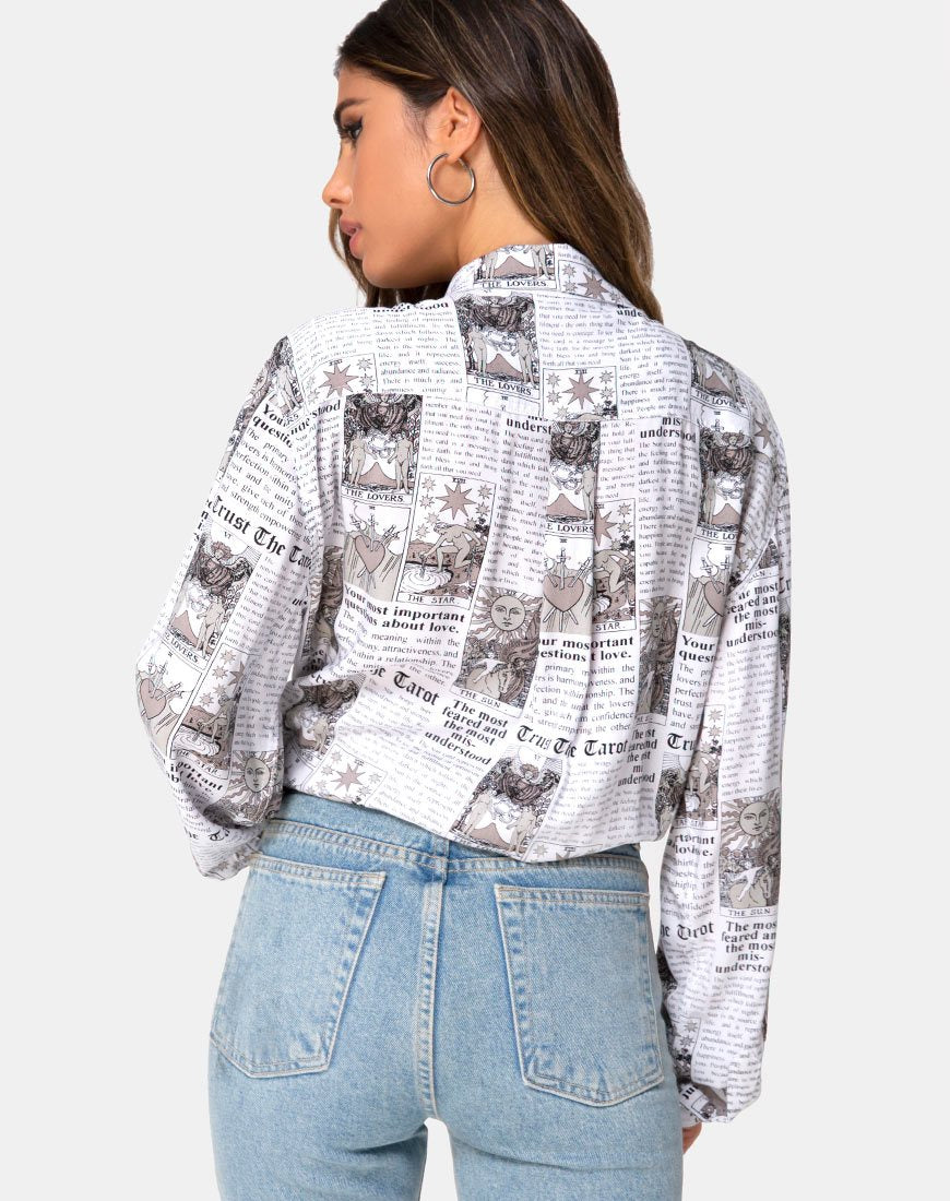 Immagine di Camicia Oxford in Tarocchi