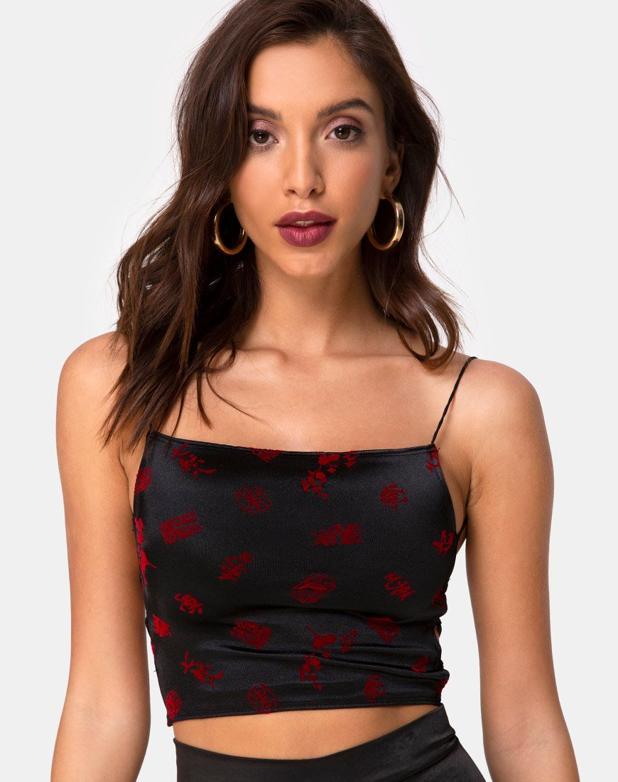 Top Ozka in fiore giapponese