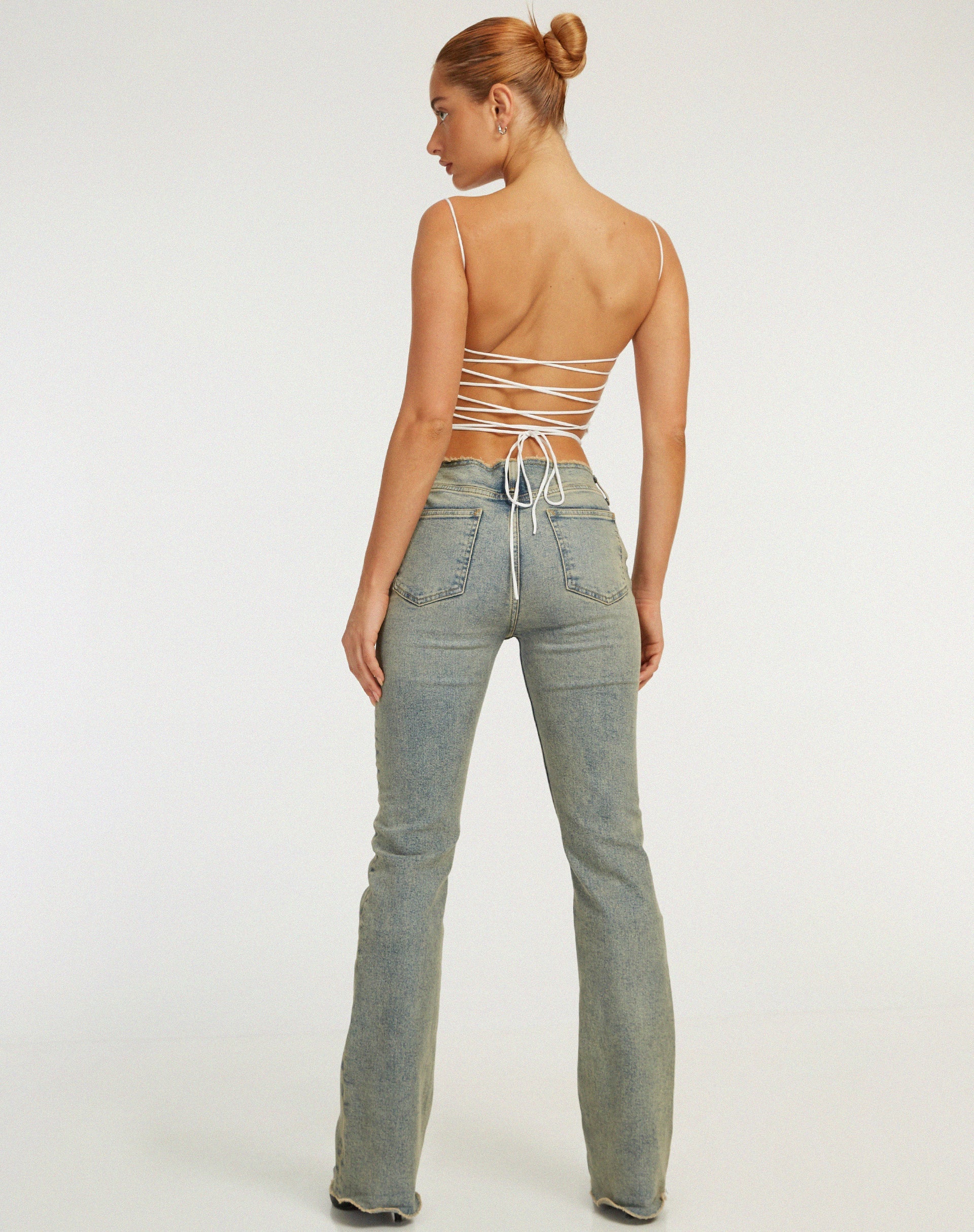immagine di Ozka Crop Top in avorio