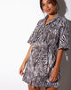 Immagine di Pamela Shirt Dress in Zebra Vertical