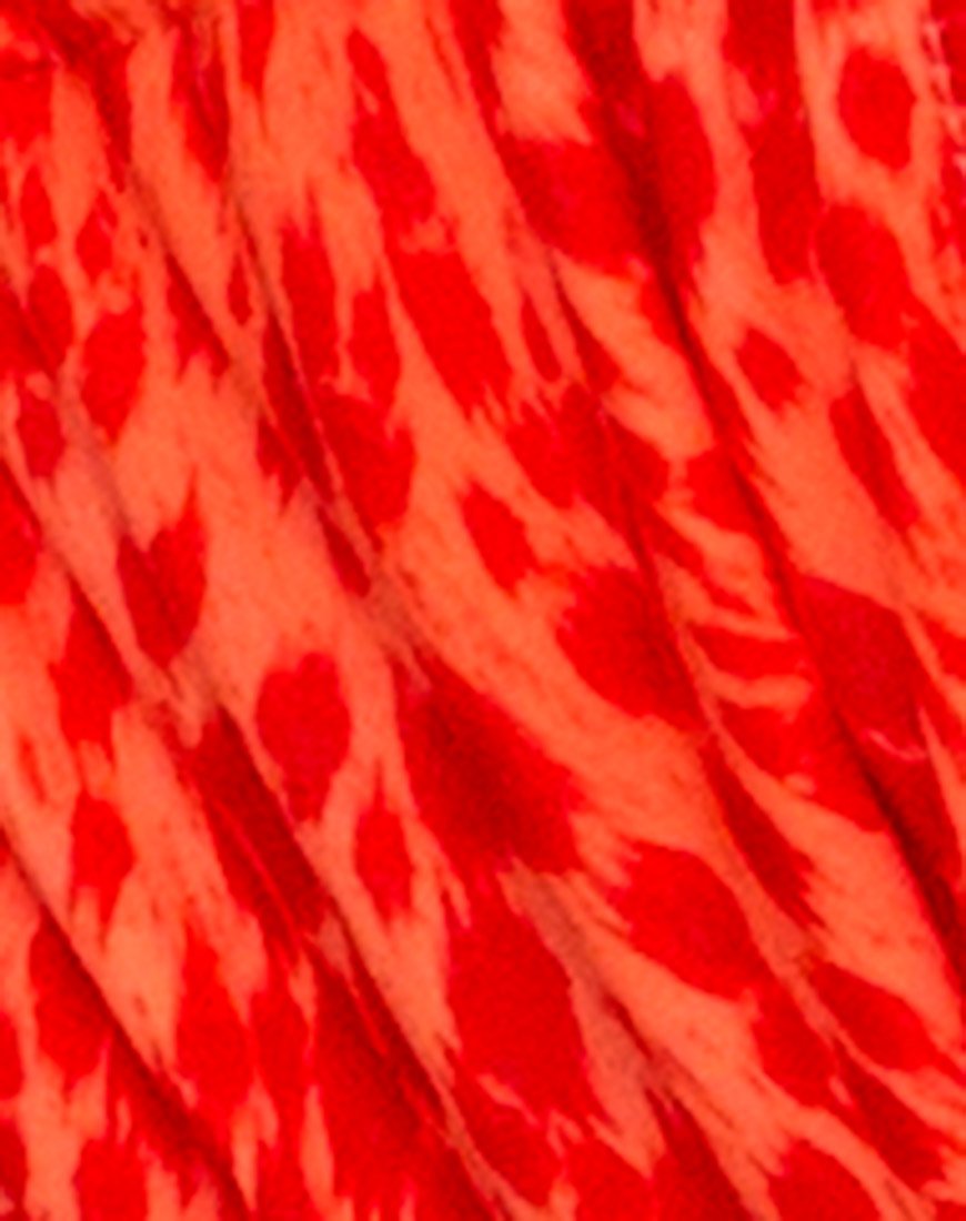 Immagine di Leyna Bikini Bottoms in Sand Leopard Orange