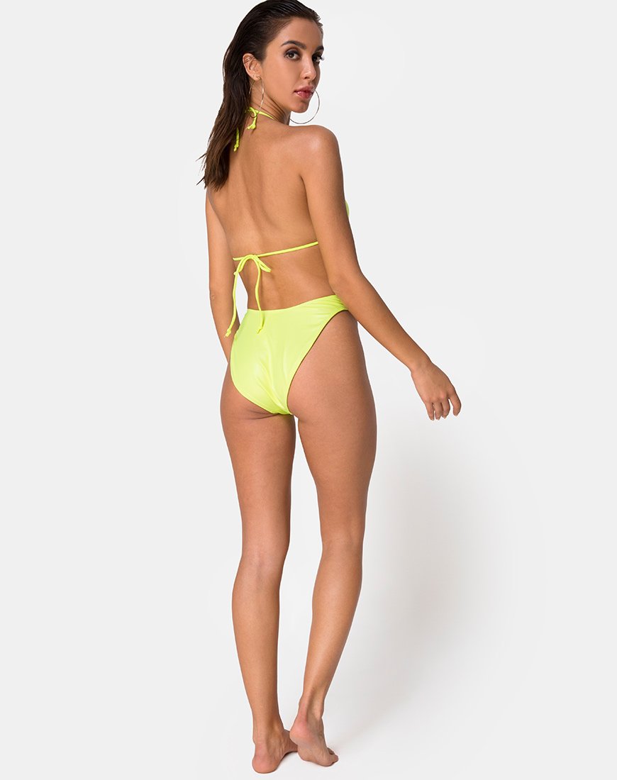 Immagine di Pami Bikini Top in Lime rivestito