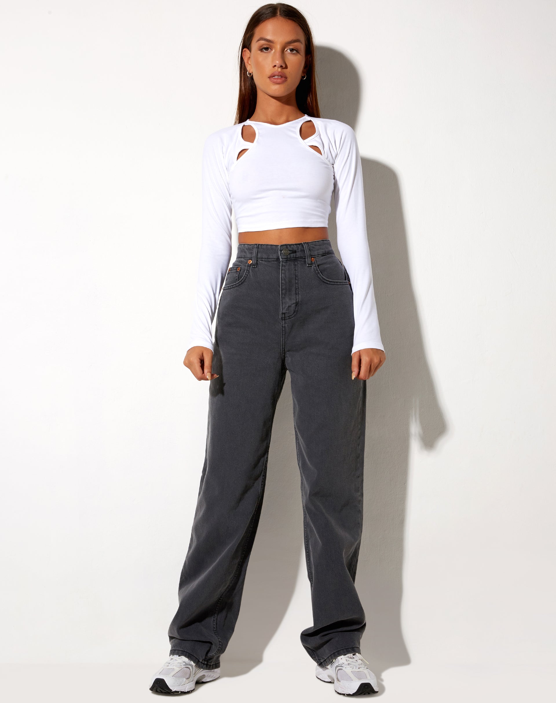 Immagine di Parallel Jeans in Grey Wash