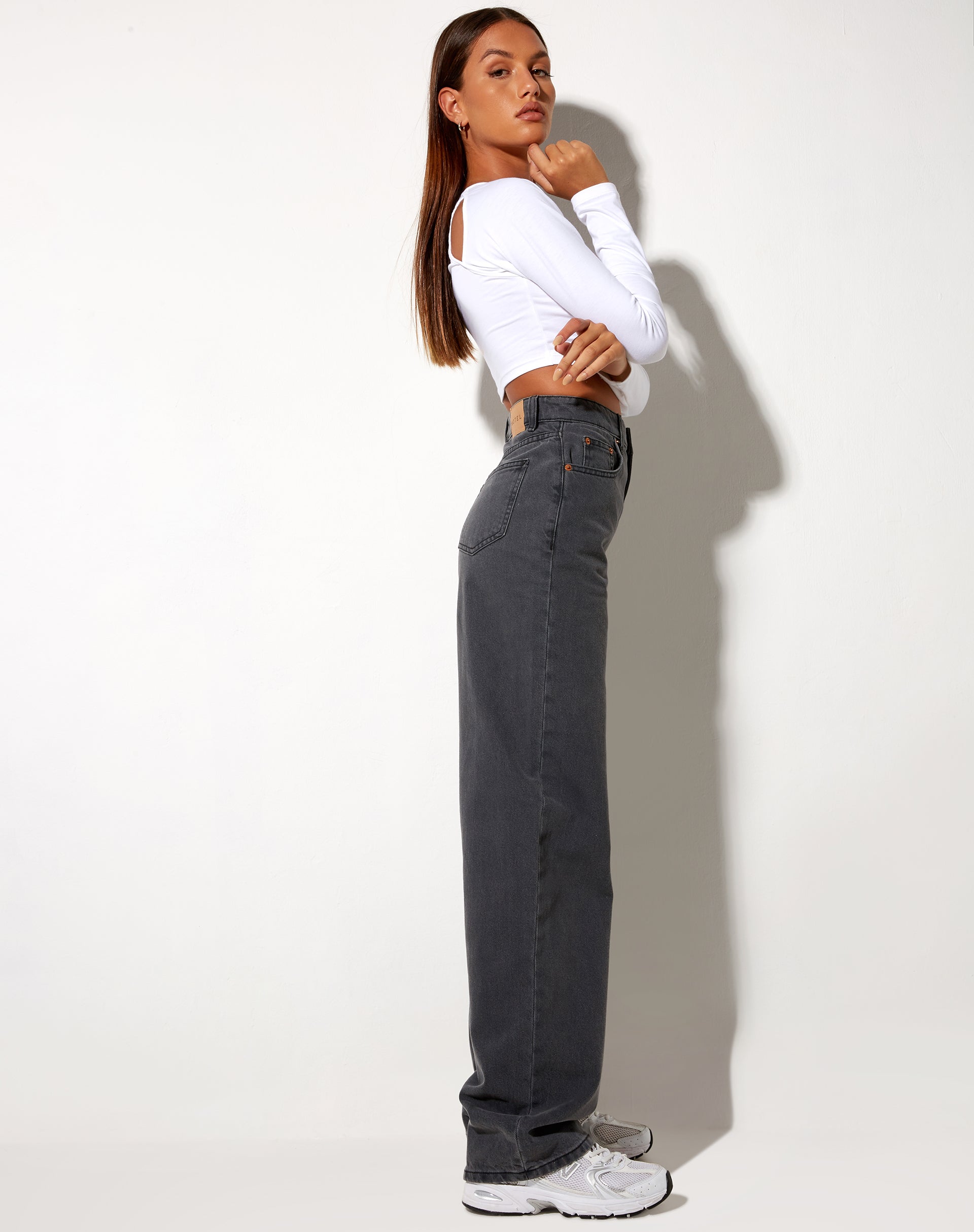 Immagine di Parallel Jeans in Grey Wash