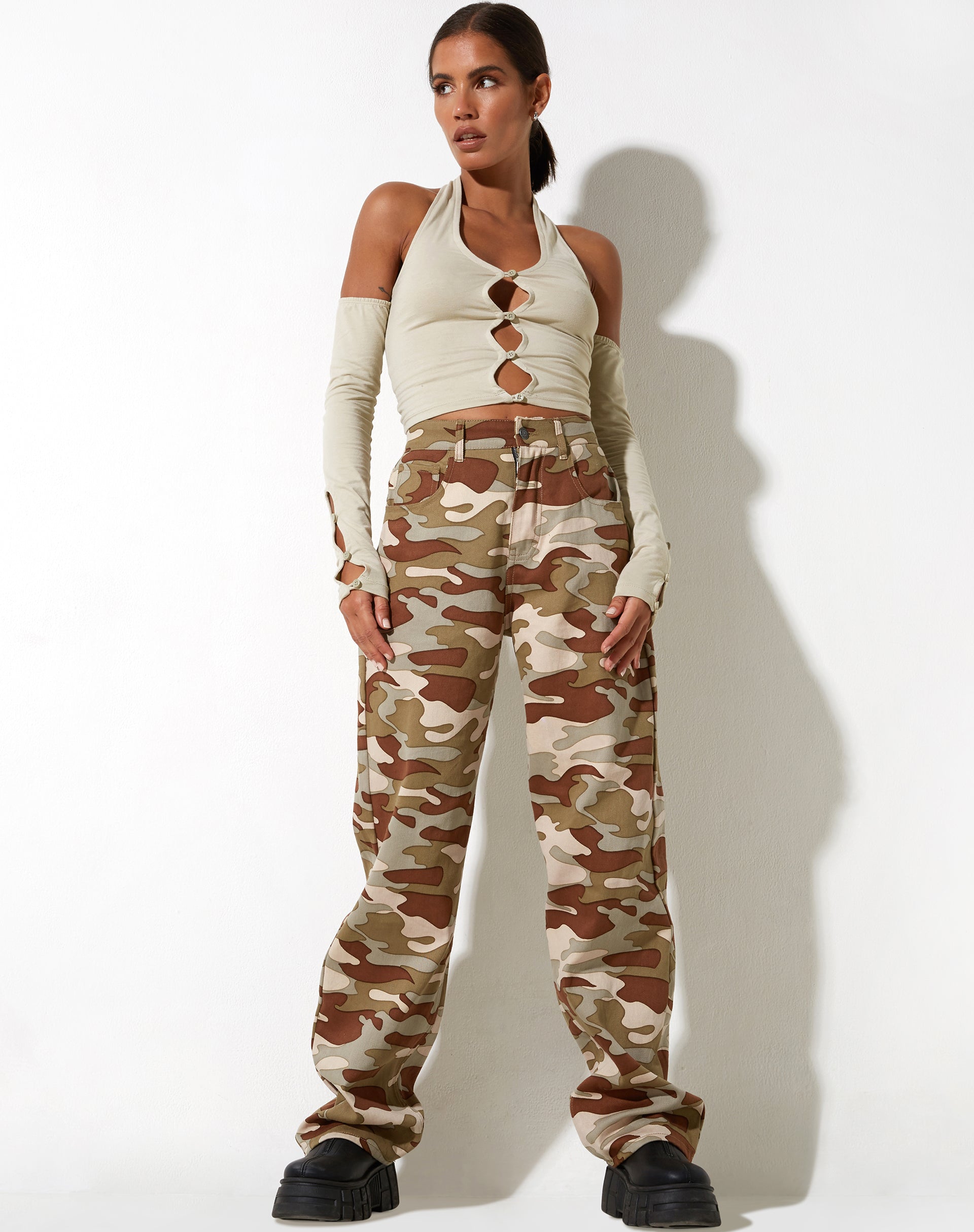 immagine di Parallel Jeans in Camo