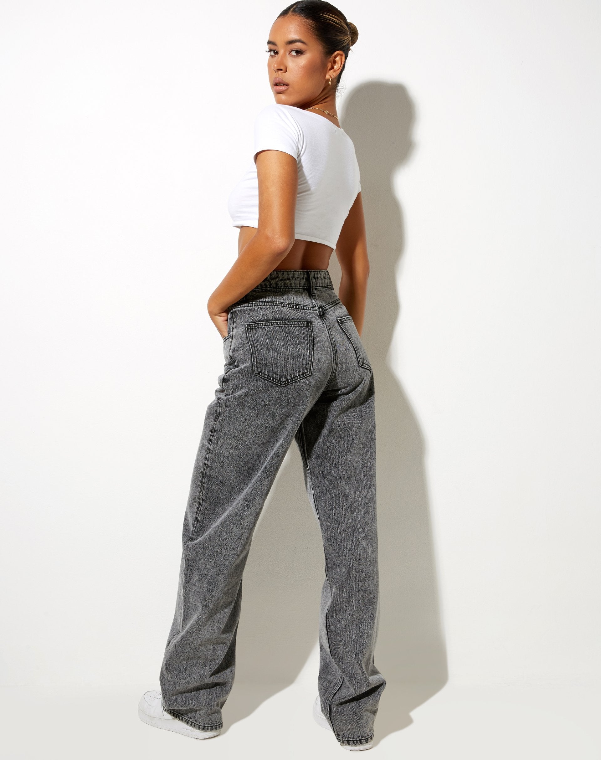 Immagine di Parallel Jeans in Acid Black