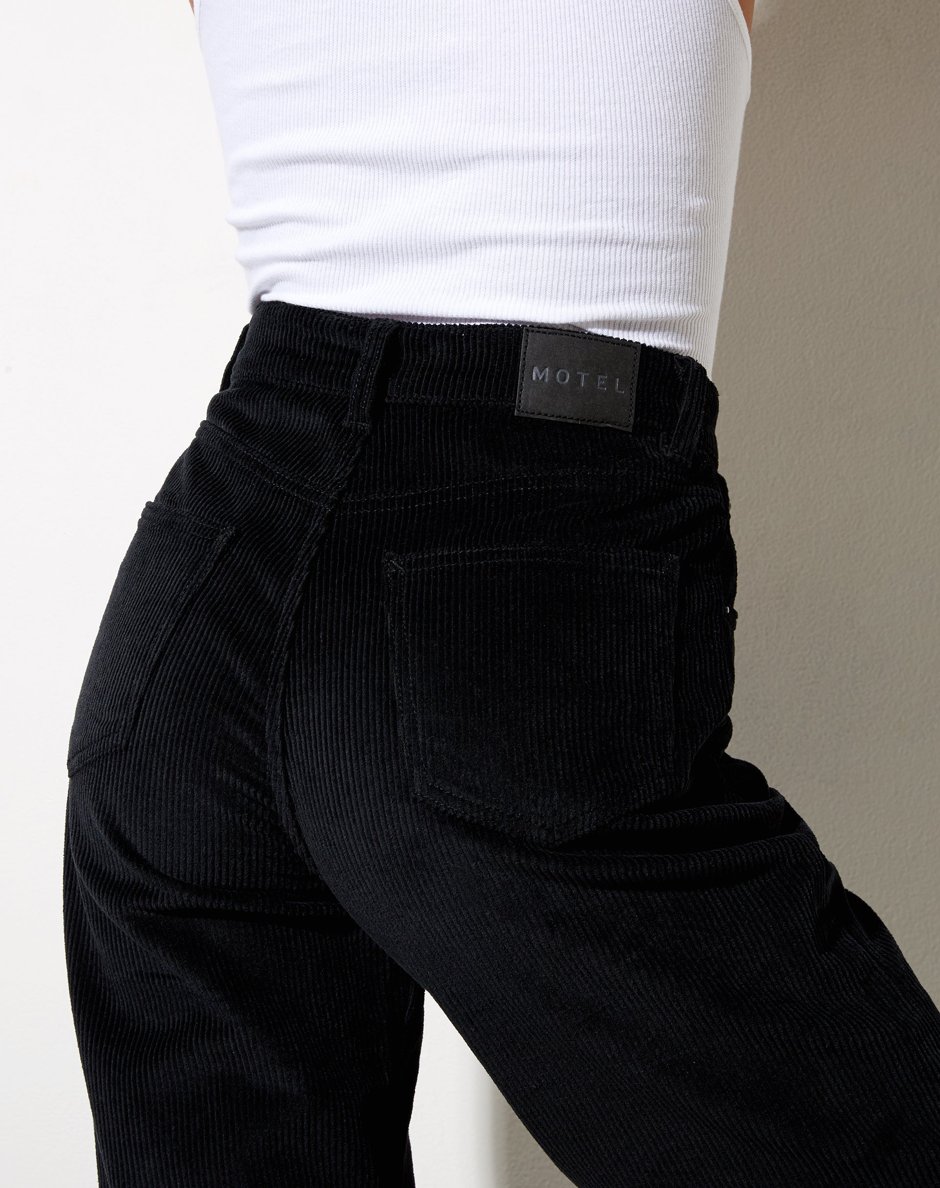 Immagine di Parallel Jeans in Corda Nero