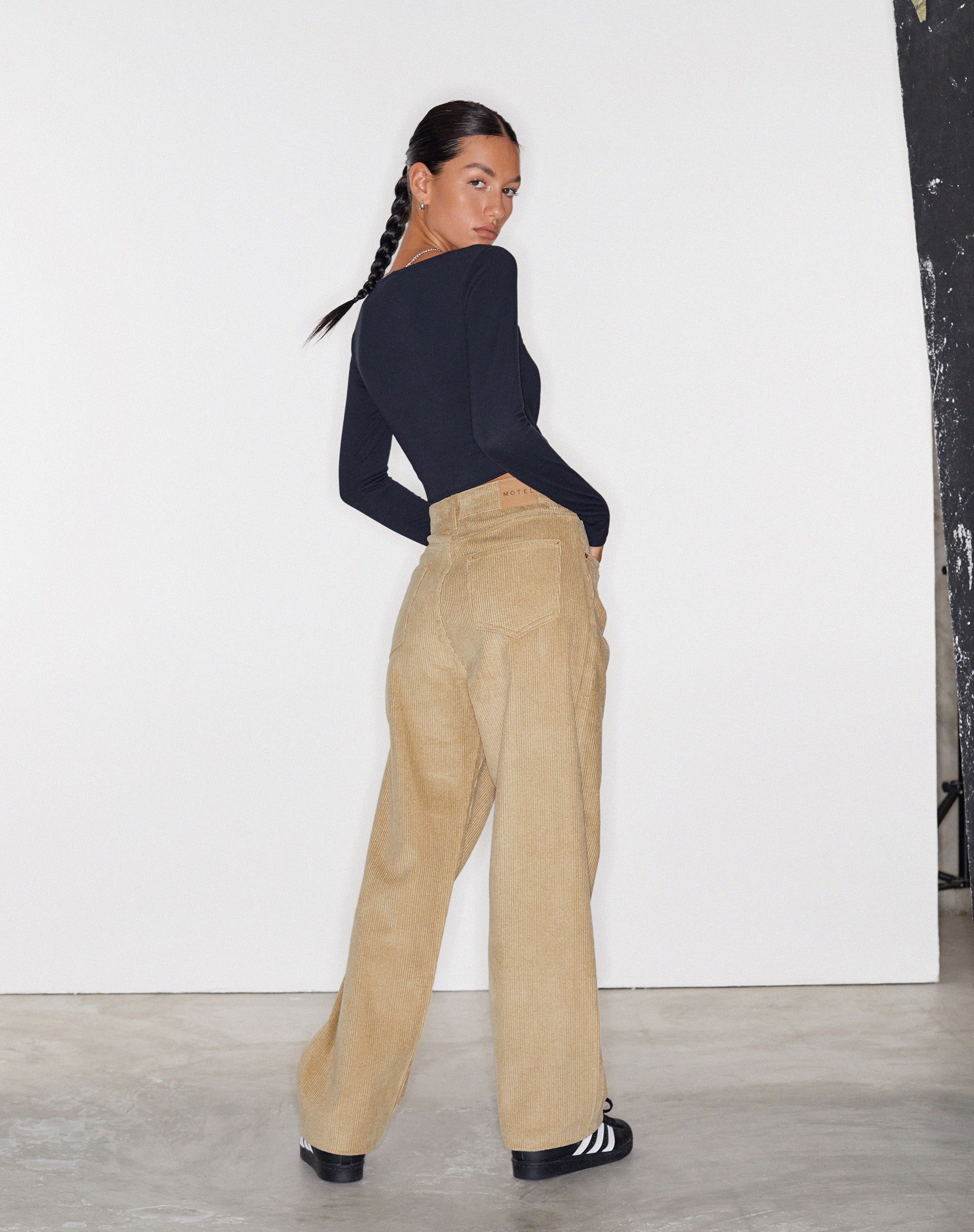 Immagine di Parallel Jean in Cord Sand