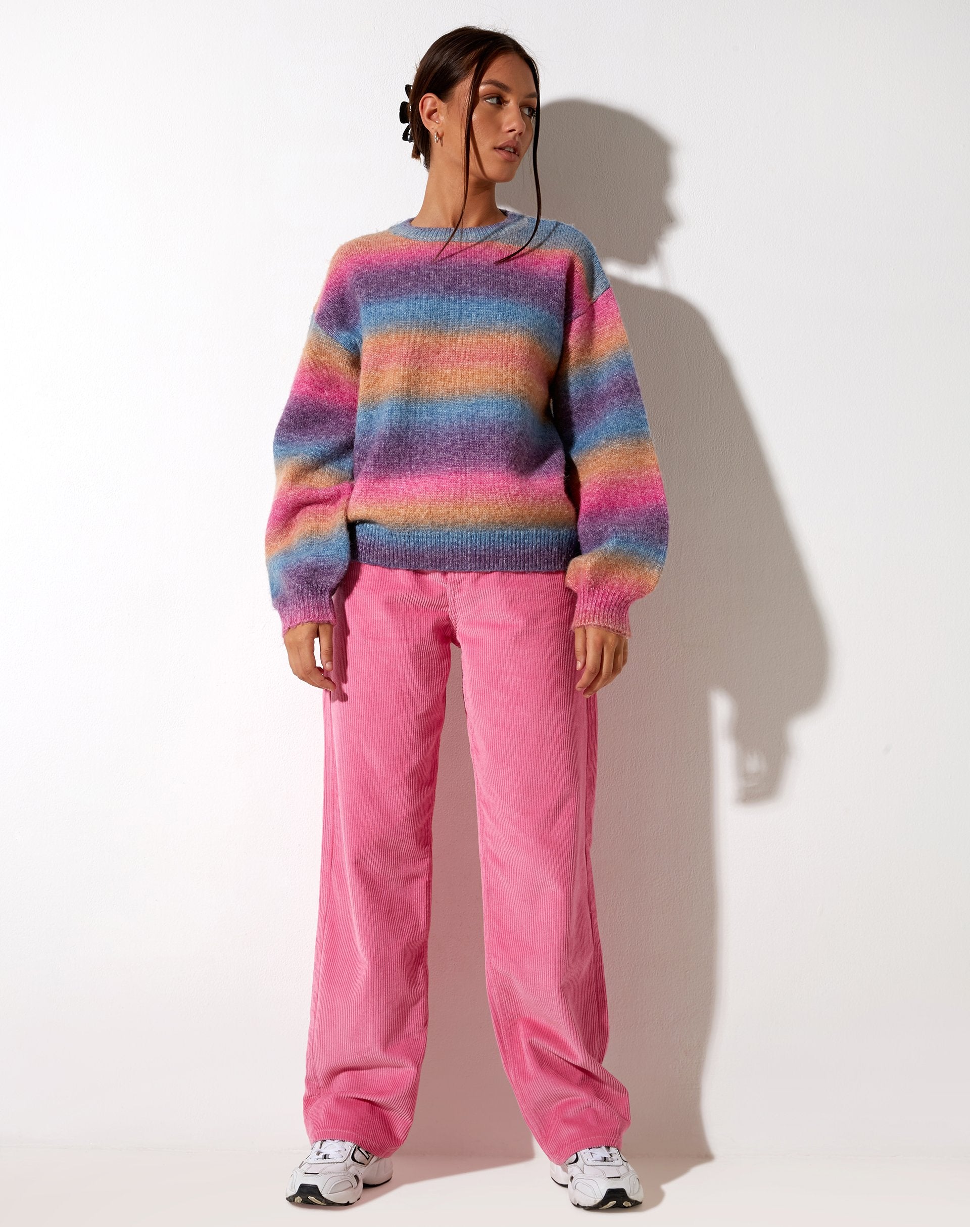 Immagine di Parallel Trouser in Corda Rosa Bubblegum