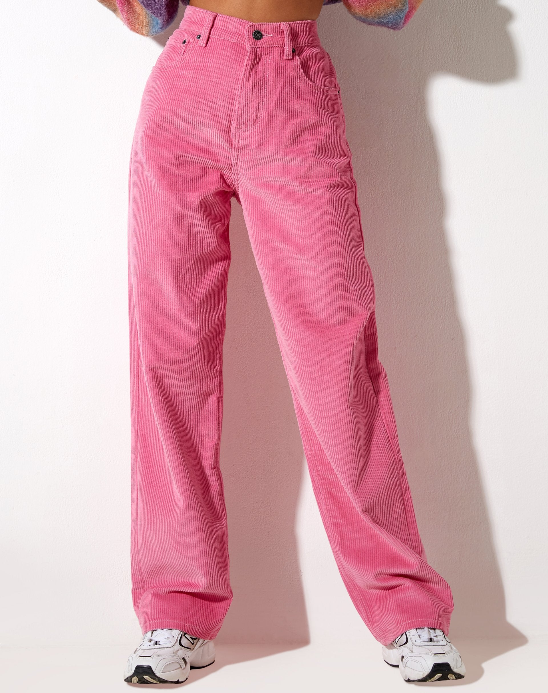 Immagine di Parallel Trouser in Corda Rosa Bubblegum