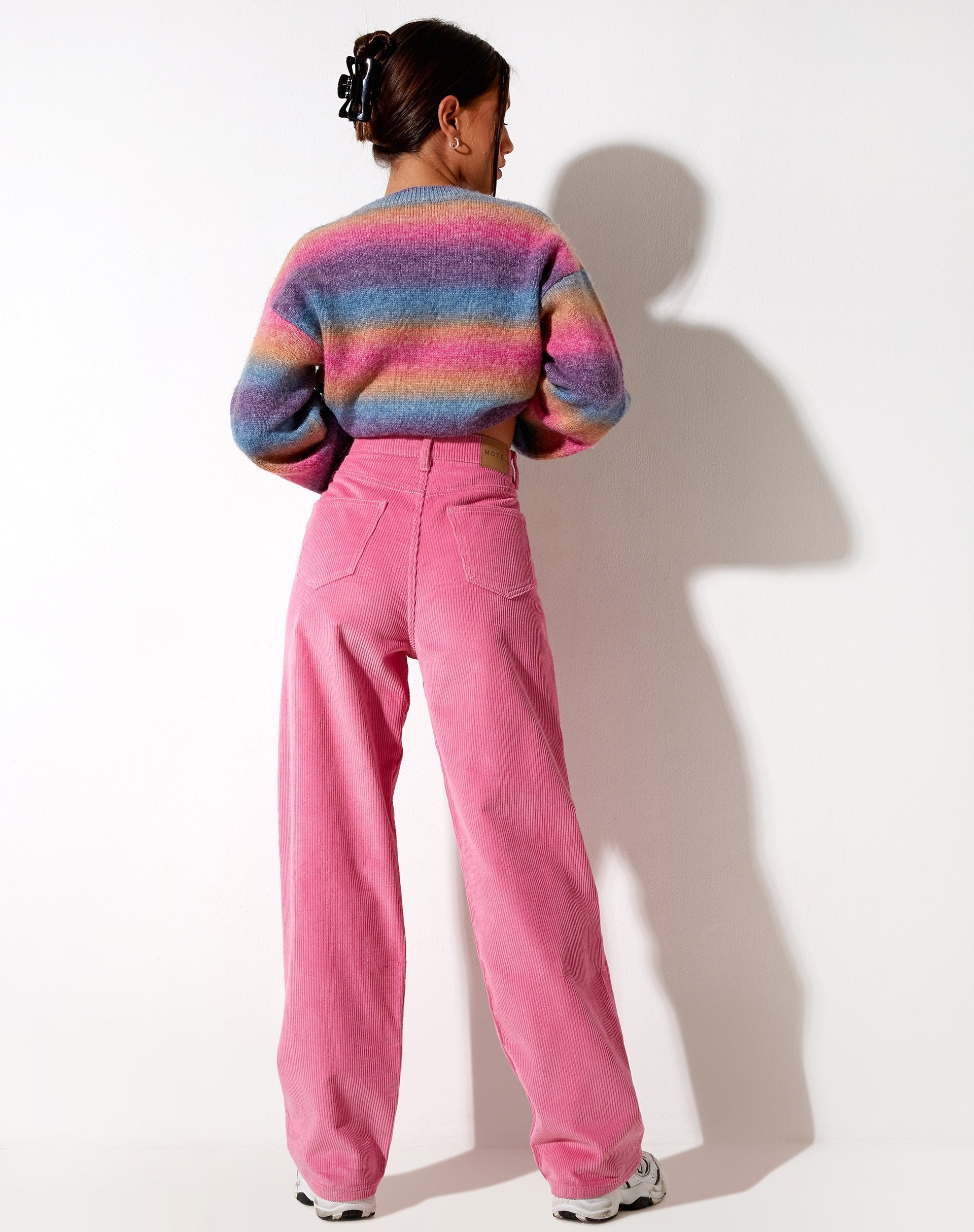 Immagine di Parallel Trouser in Corda Rosa Bubblegum