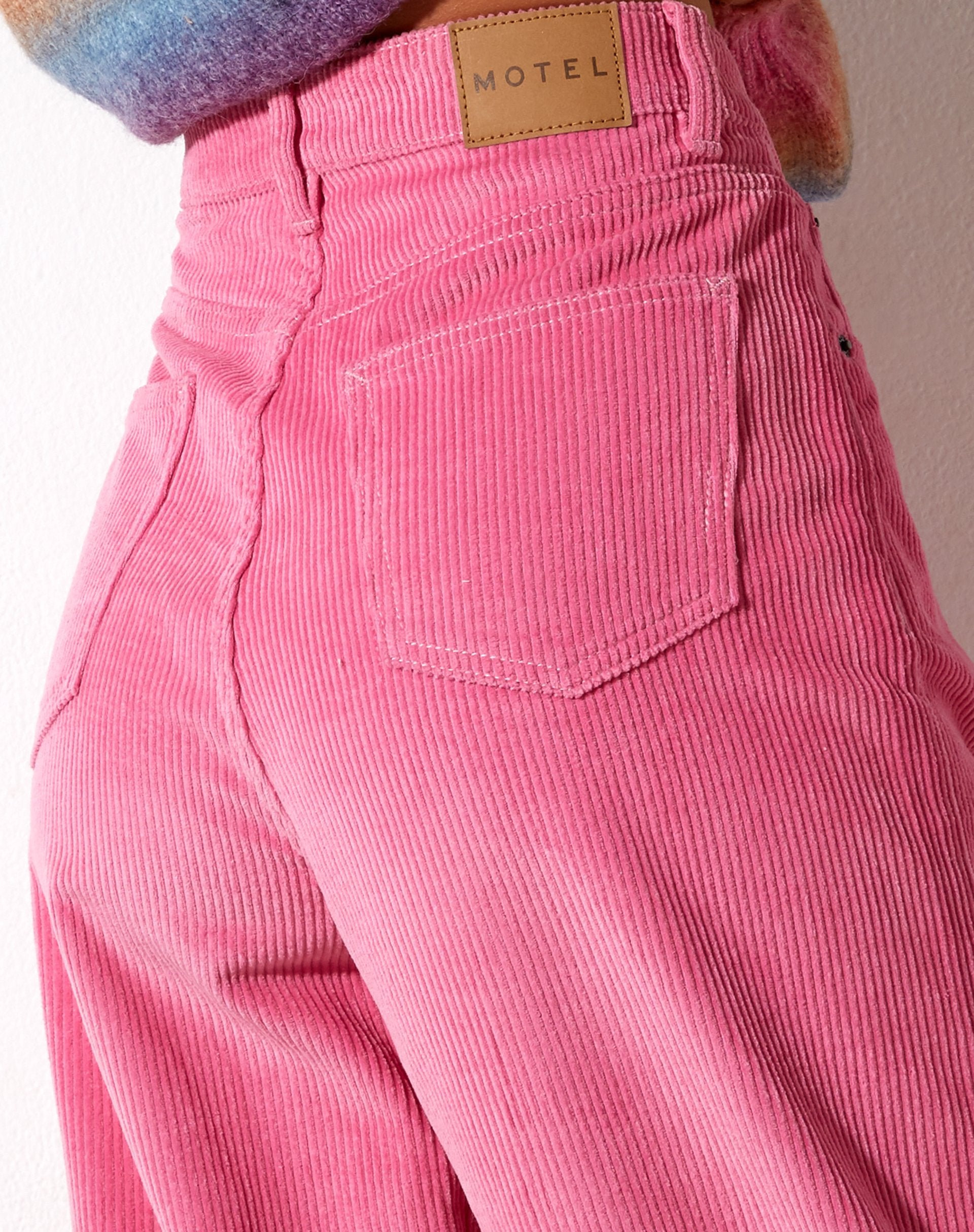 Immagine di Parallel Trouser in Corda Rosa Bubblegum