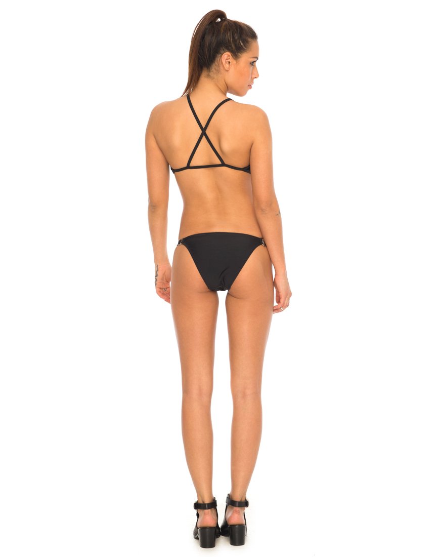 Pantalone bikini Pavlona in nero