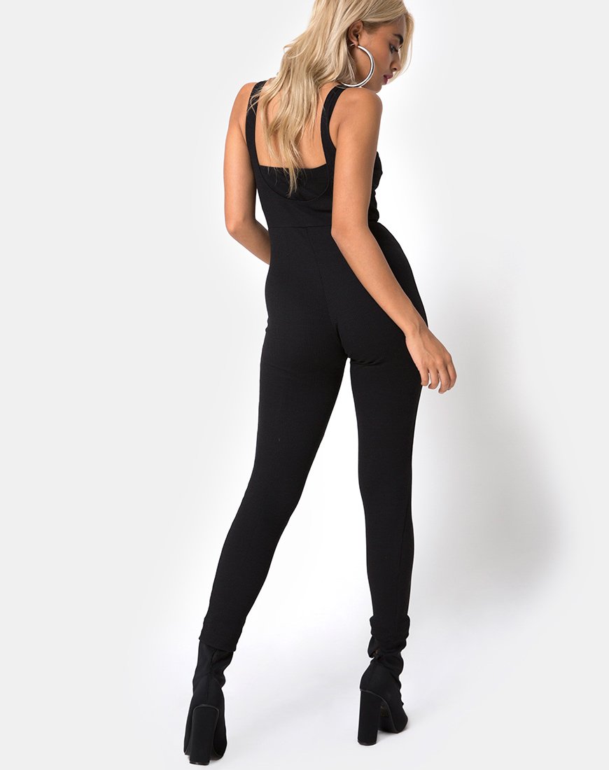Immagine di Penold Unitard in nero con gancio argento