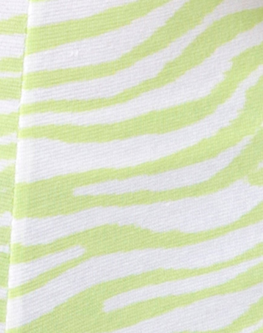 Immagine di Phia Unitard in Classic Zebra Lime