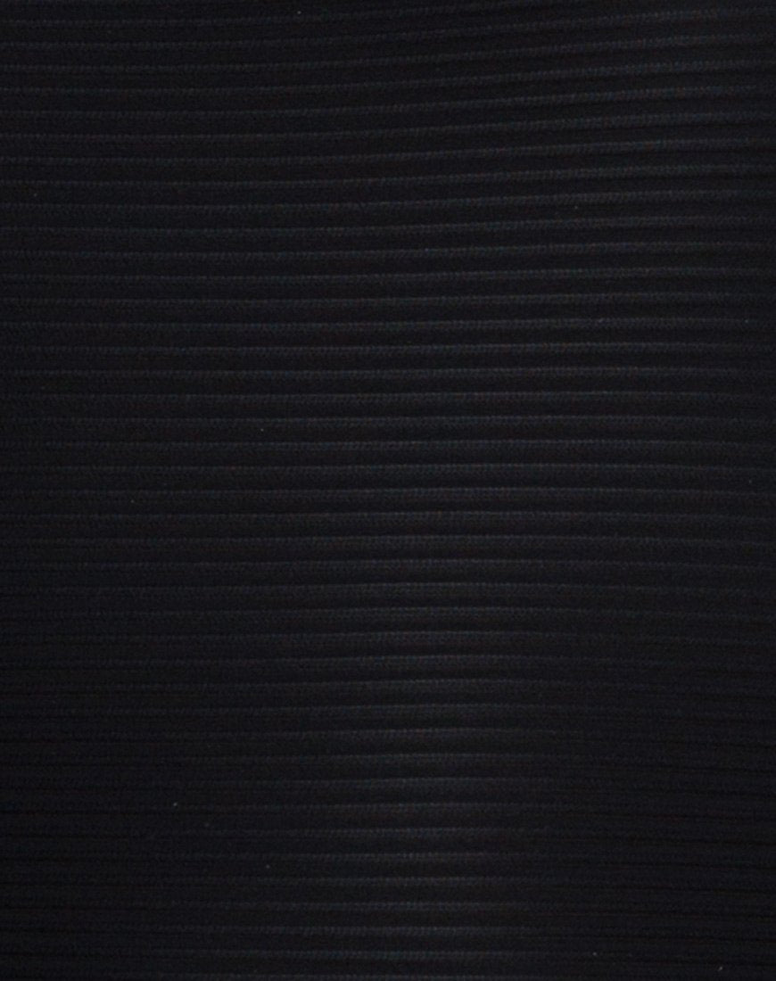 Immagine di Pilcher Abito a fascia in costina nero
