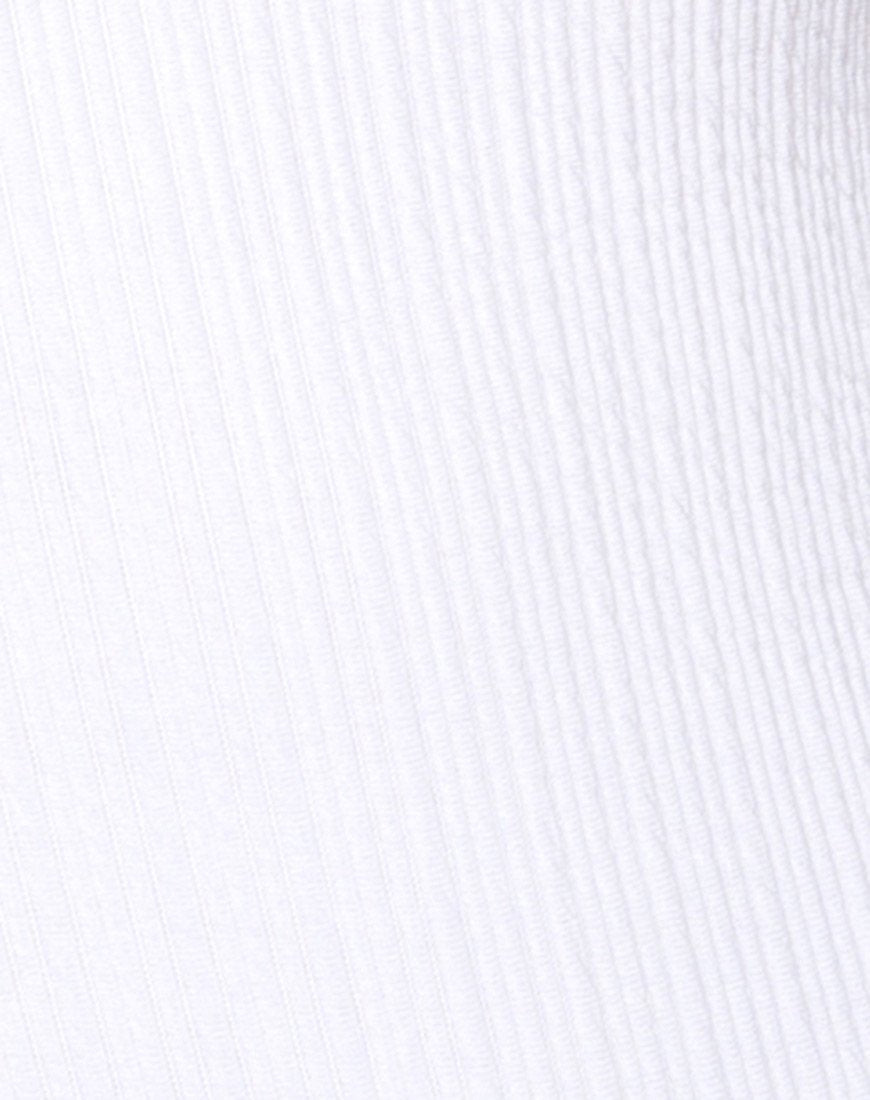 Immagine di Pina Corpetto in Multi Rib Avorio