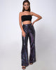 Immagine del pantalone Praga in mini paillettes Petrol
