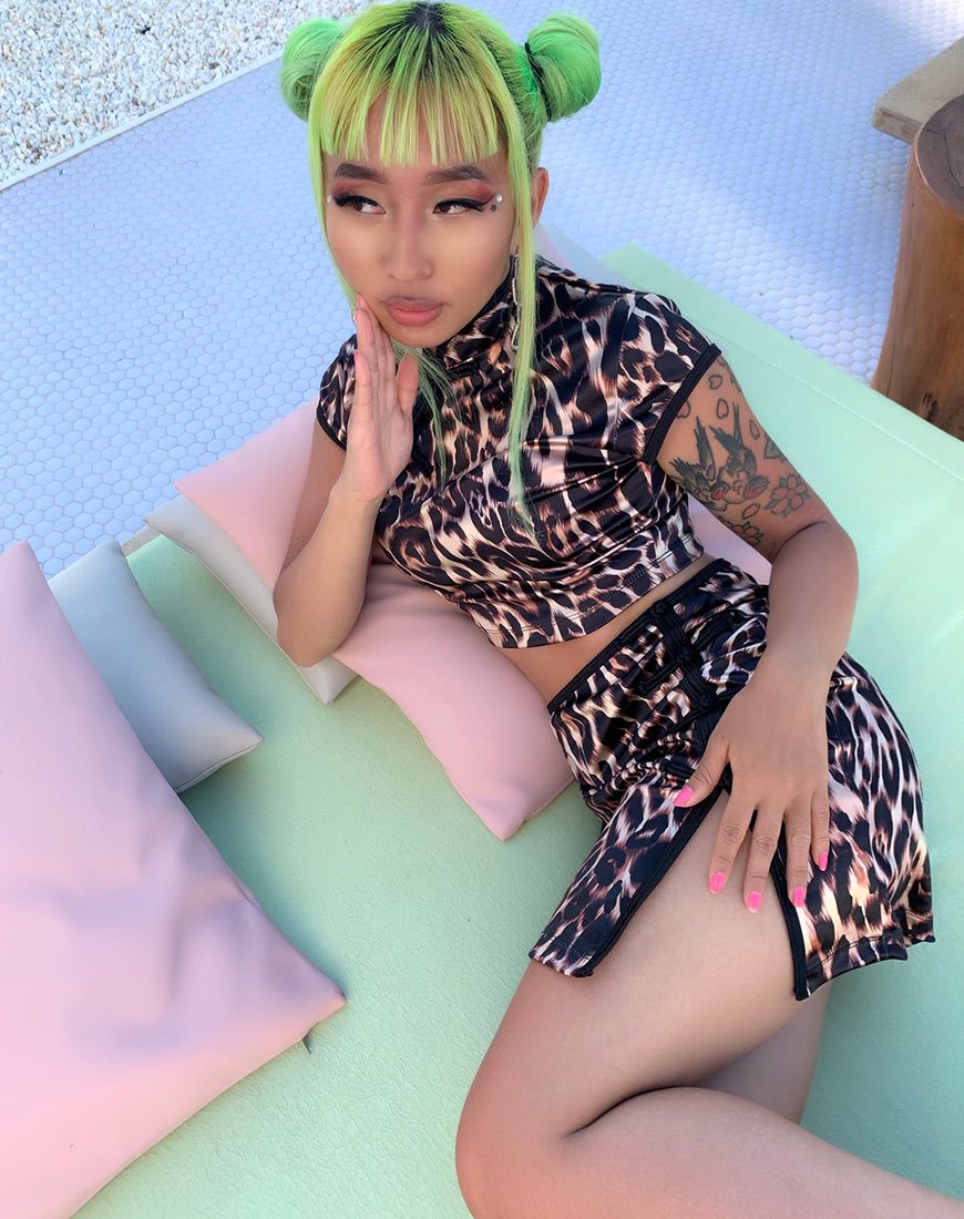 Top Jakina in Magic Leopard