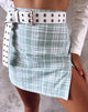 Immagine di Rinka Mini gonna in tovaglia Neo Mint