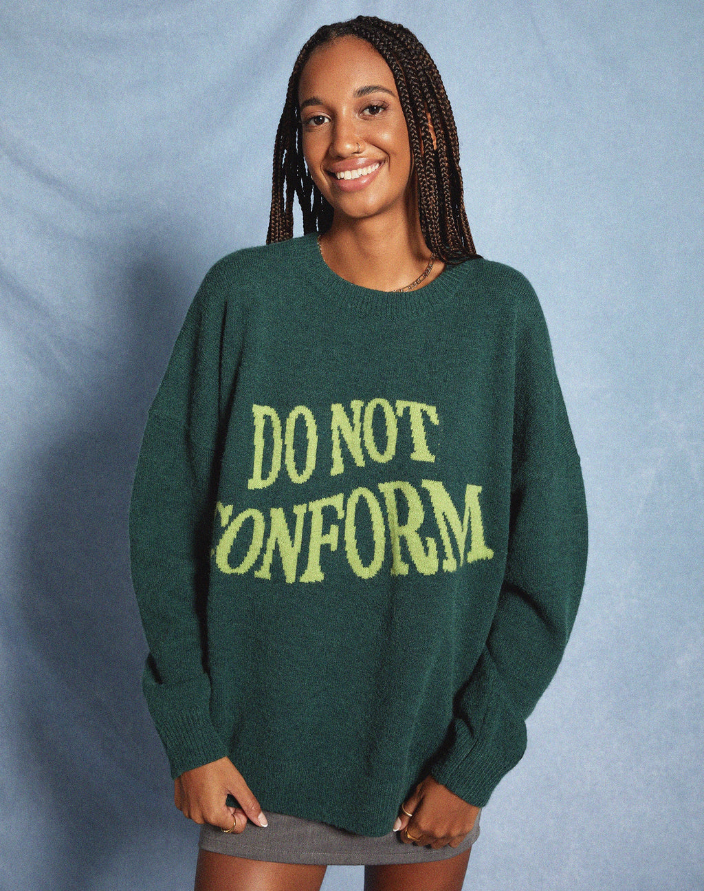 Maglione Jamin verde "Non conforme