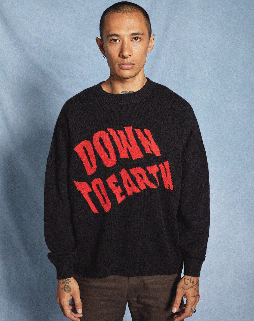 Maglione Jamin in nero Down To Earth