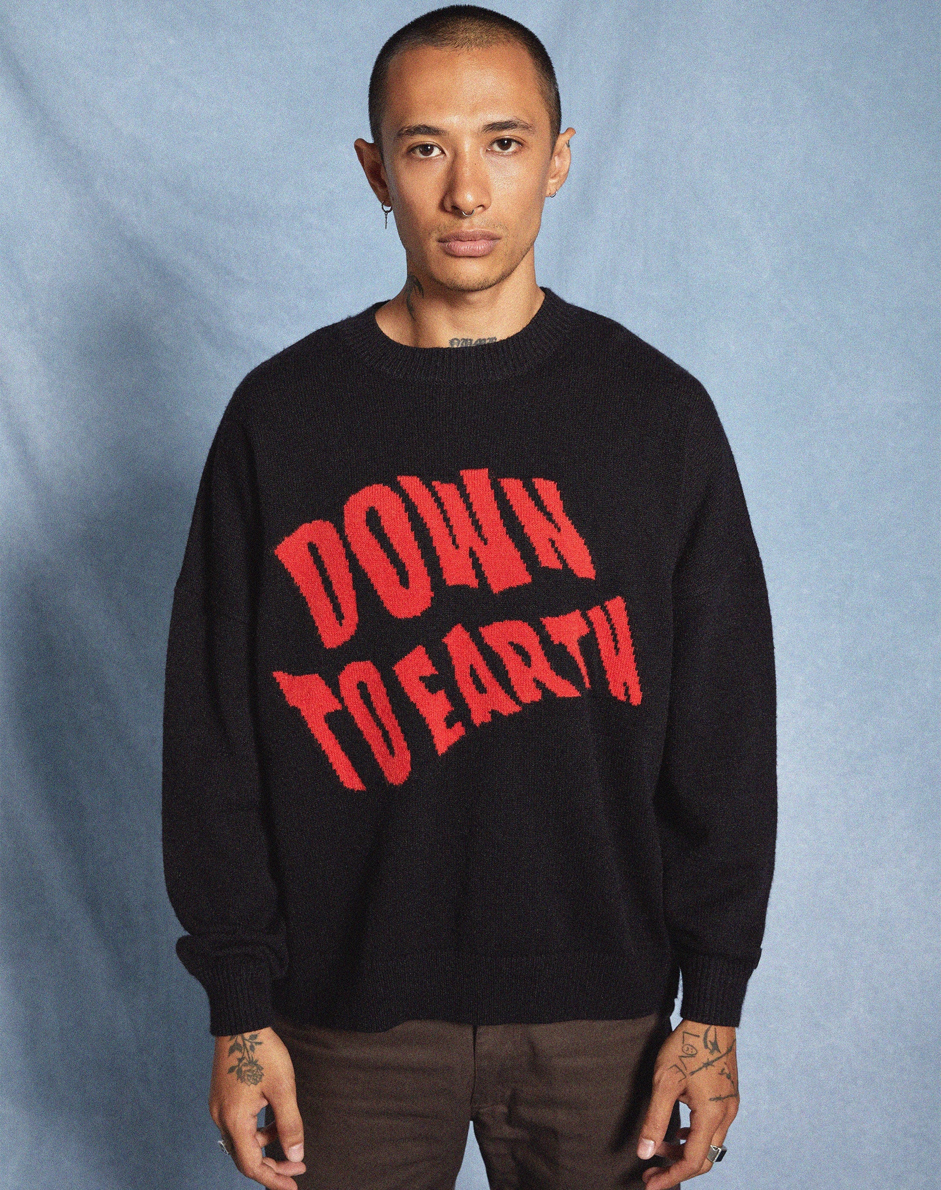 immagine di Jamin Jumper in nero Down To Earth