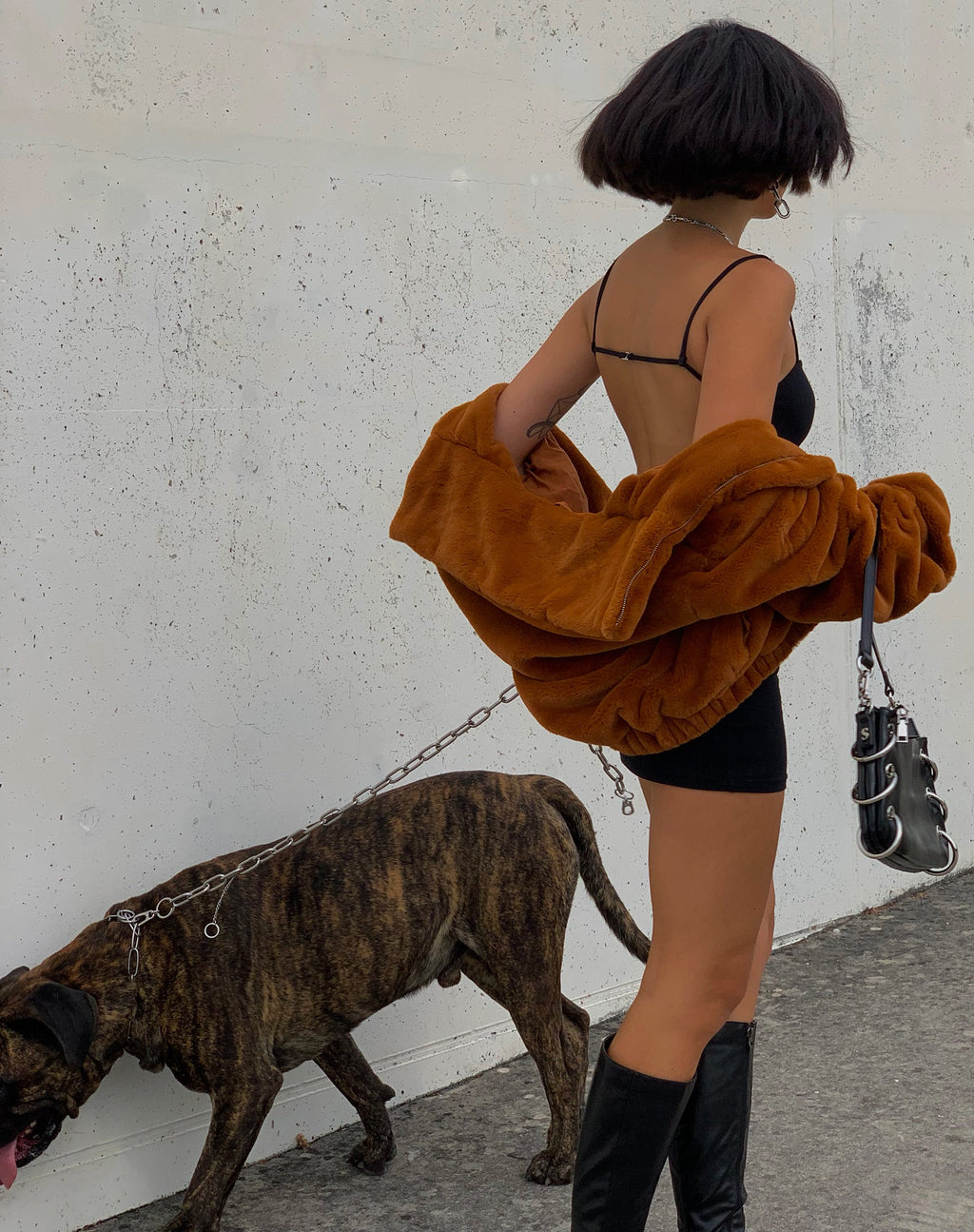 Giacca Atsa in marrone