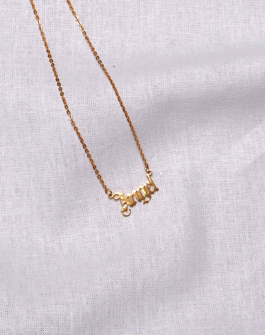 Collana in oro "Angel