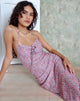 immagine di Clovita Maxi Dress in Spring Rose Dusty Pink