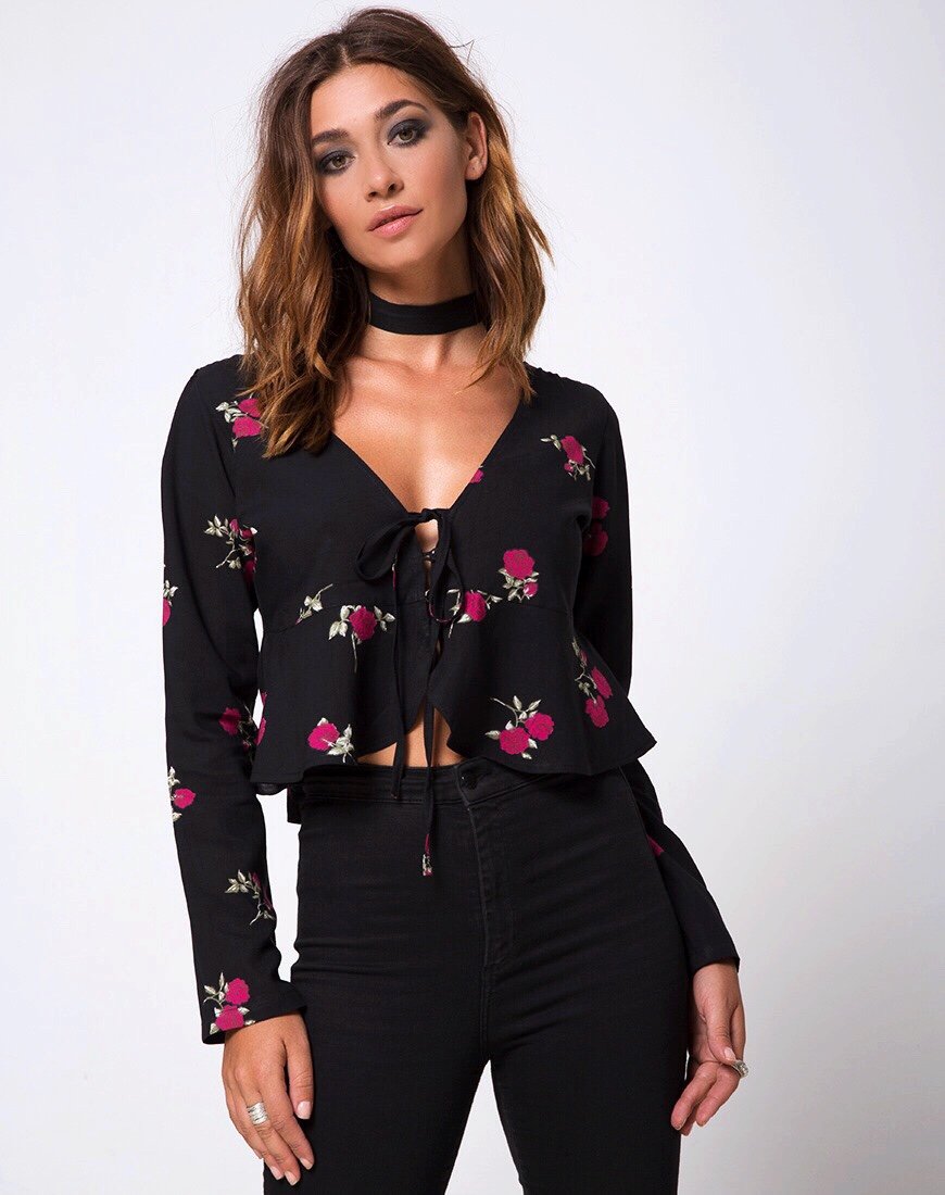 Top Vine in Grunge Rose