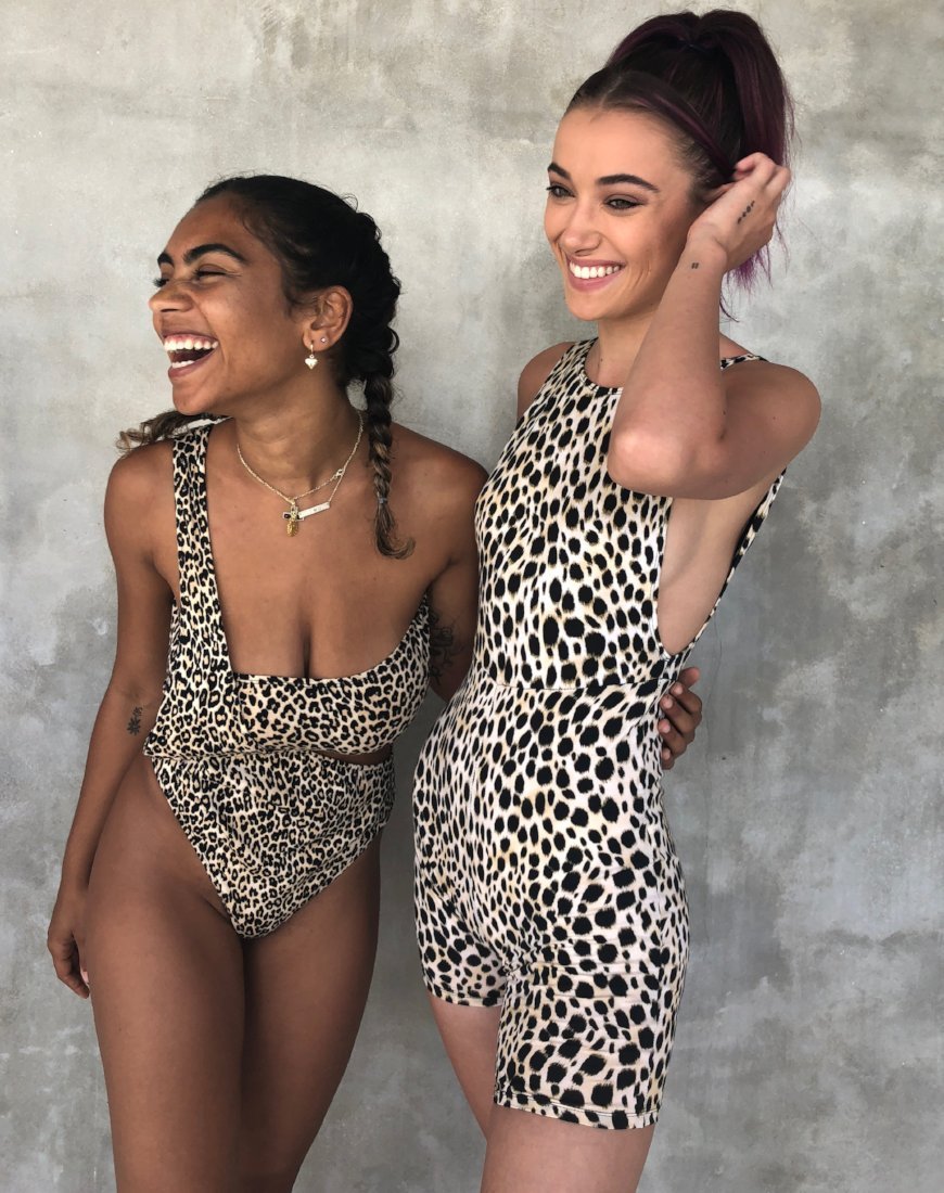Immagine di Acro Unitard in ghepardo